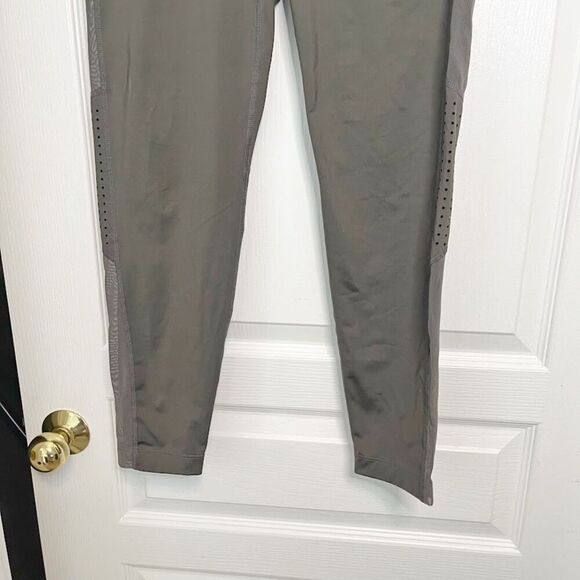 Joy Lab High Rise Sheer Paneled Perforated Holes Full Length Athletic Leggings - Picture 8 of 13